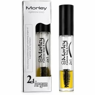 میکس صابون و ژل ابرو دو فاز حاوی آرگان مورلی MORLEY ترکیه مدل 2X1