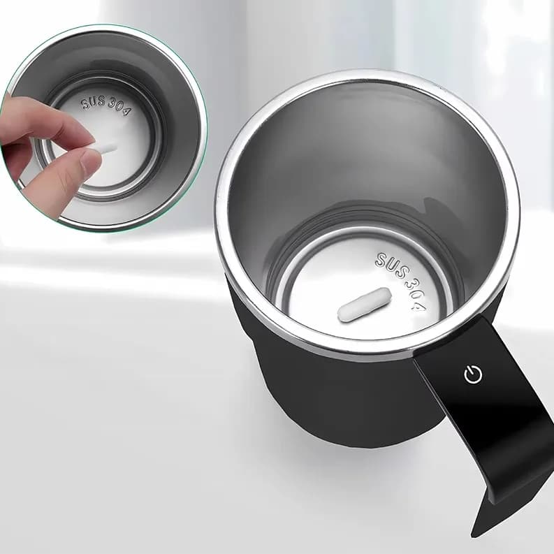 ماگ همزن دار لپرسو مدل LePresso Stirmagic Auto Stirring Mug LPCFFM0018 — تصویر ۶