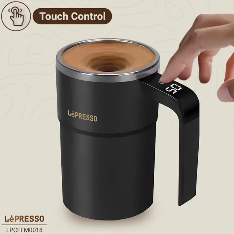 ماگ همزن دار لپرسو مدل LePresso Stirmagic Auto Stirring Mug LPCFFM0018 — تصویر ۷