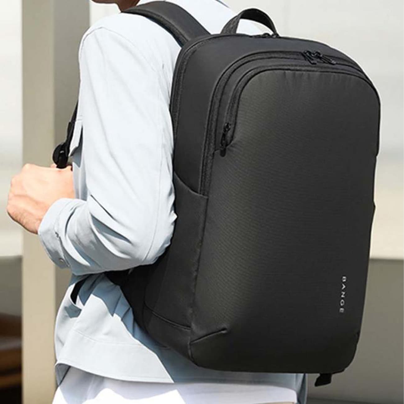 کوله پشتی لپ تاپ 15.6 اینچ ضد آب بنج BANGE BG-3068 — تصویر ۴