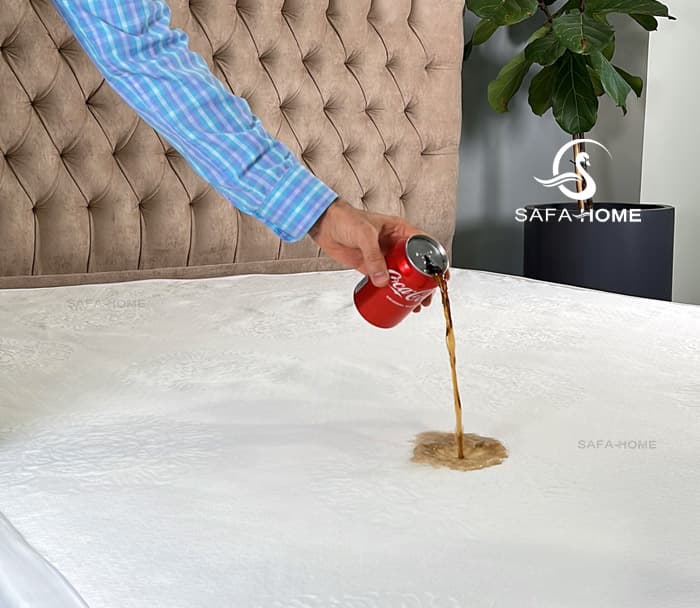 محافظ تشک دیواره دار ضد آب صفاهوم 200x160x25 — تصویر ۵