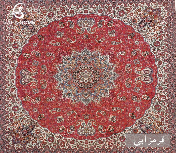 رومیزی 1×1 ترمه اصل هاشمی کد 24 با 11 رنگ متنوع — تصویر ۶