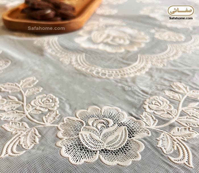 سفره گل برجسته مدل آیسا ۱۲ نفره — تصویر ۲