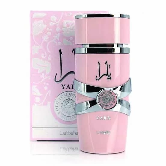 ادکلن زنانه لطافه Lattafa مدل یارا Yara حجم 100 میلی لیتر (اصل)