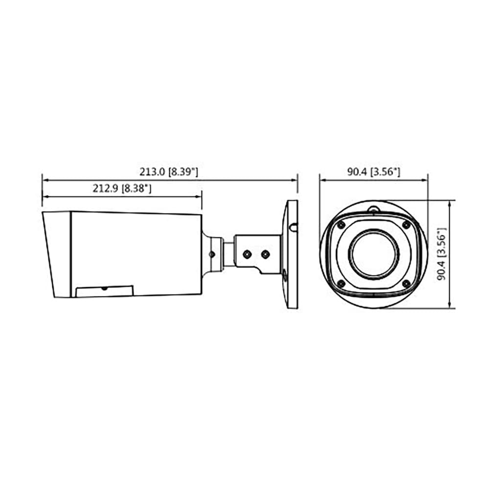 دوربین مداربسته HDCVI داهوا DH-HAC-HFW1220RP-VF-IRE6 — تصویر ۲