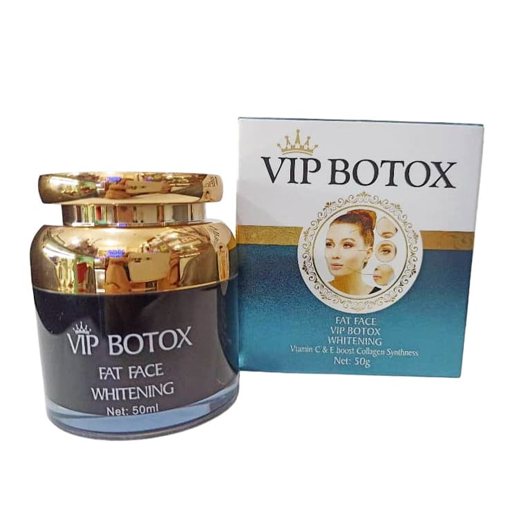کرم بوتاکس طبیعی برای پُر شدن و چاقی صورت VIP BOTOX حجم 50 گرمی — تصویر ۲