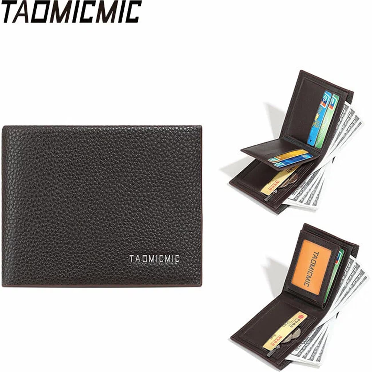 کیف پول مردانه و جاکارتی تائومیک میک TAOMICMIC مدل S3184 جیبی — تصویر ۶