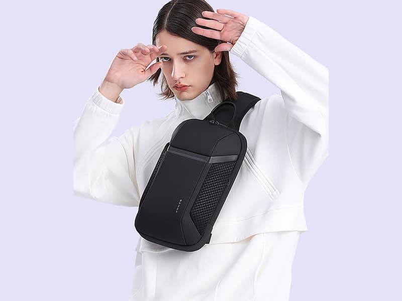 کیف کراس بادی مردانه بنج اصل BANGE BG-7721 ضد آب — تصویر ۲