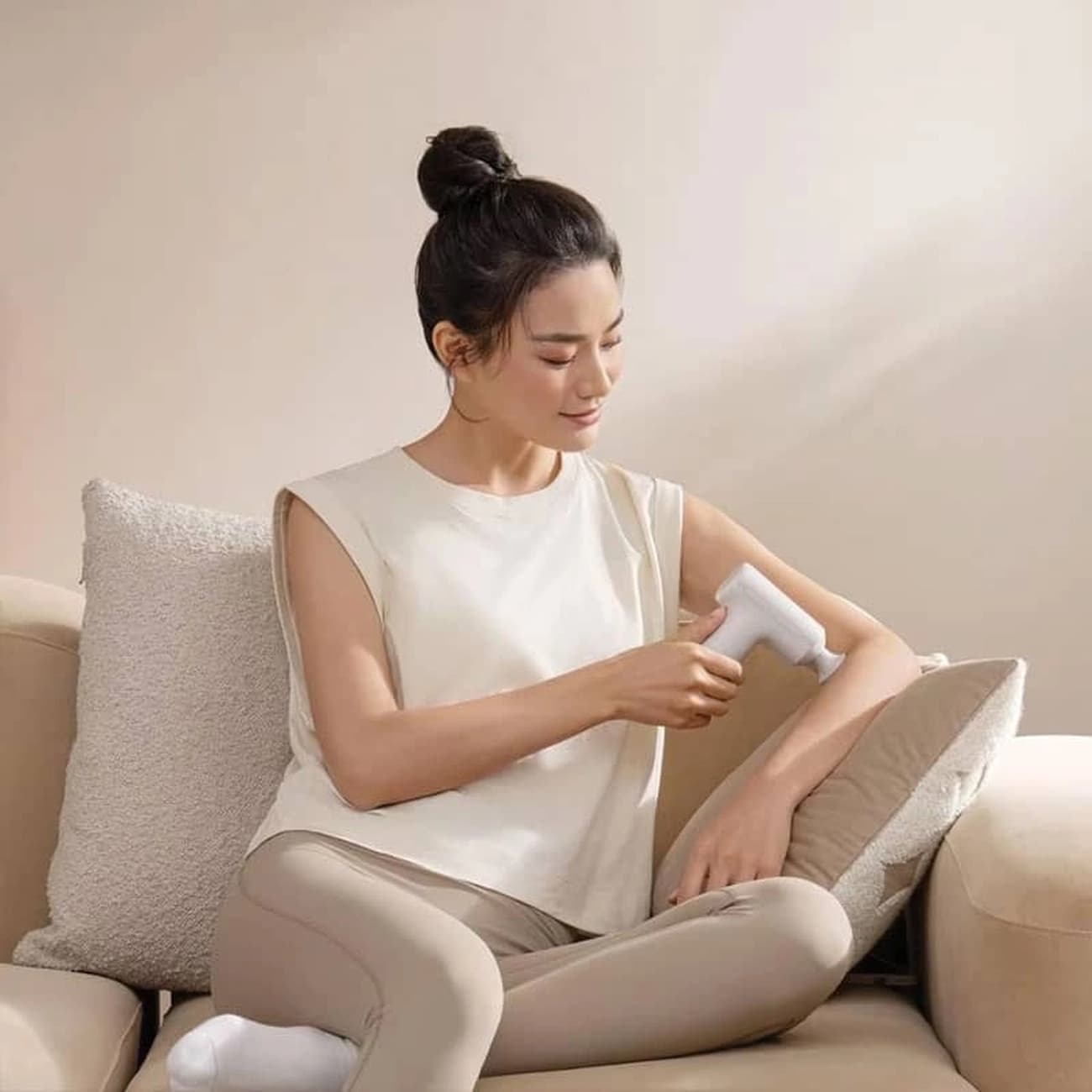ماساژور تفنگی شارژی شیائومی Xiaomi Mijia اصل مدل GUN 3 MJJMQ07YM — تصویر ۸