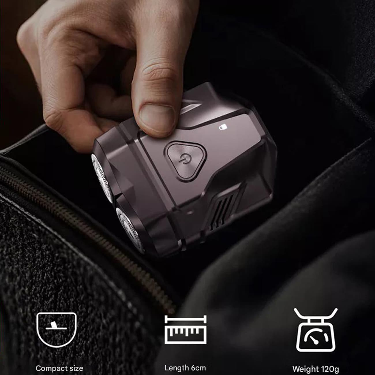 مینی ریش‌تراش شارژی مسافرتی انچن شیائومی Xiaomi ENCHEN Mini X — تصویر ۲