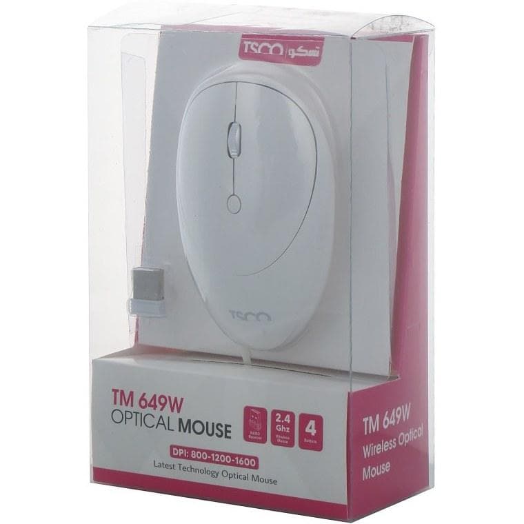 ماوس بی سیم تسکو مدل TM649W — تصویر ۲