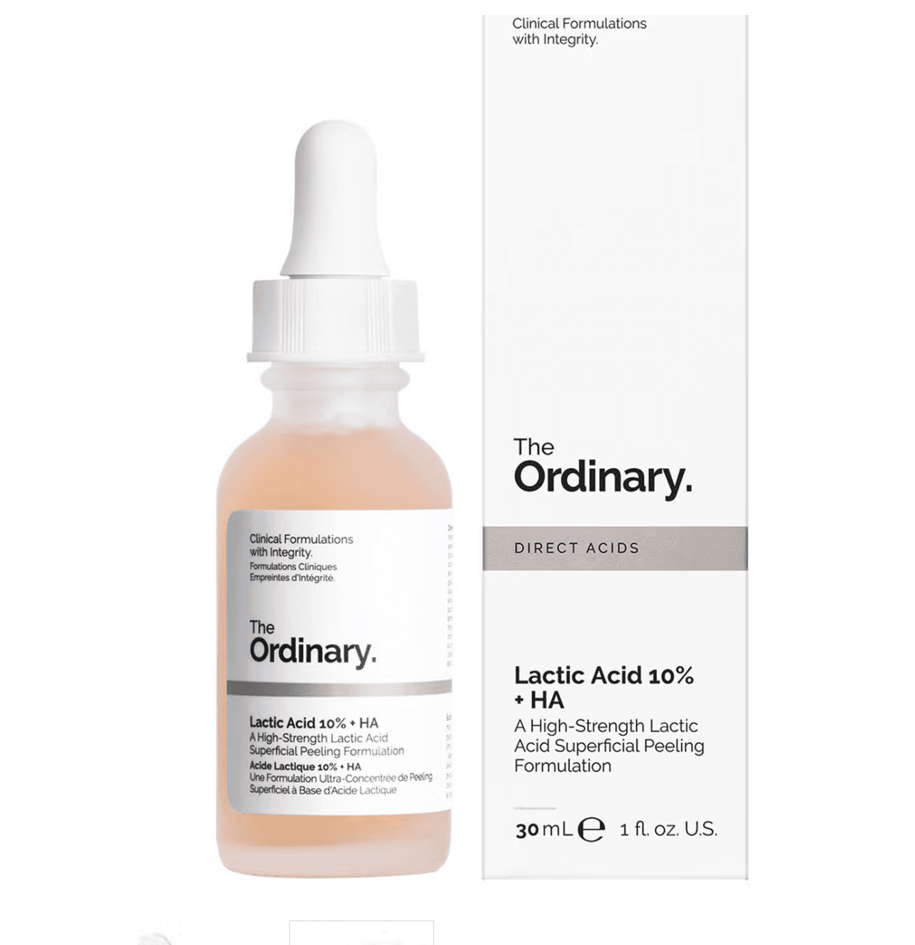 سرم لاکتیک اسید + هیالورونیک اسید اوردینری حجم 30 میل ( 10 % و 5% ) — تصویر ۷