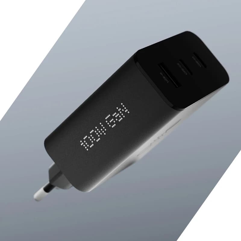 شارژر 100 وات ناتینگ مدل Nothing CMF Power GaN سه پورت — تصویر ۲