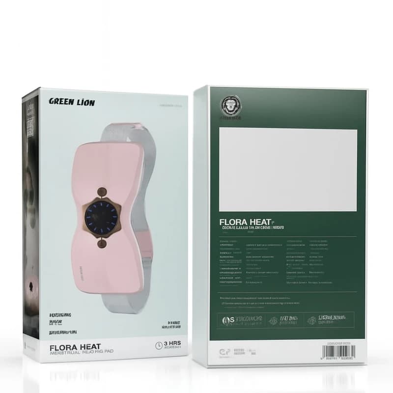 ماساژور قاعدگی گرین لاین مدل Flora Heat Menstrual Pad GNFLRHTPDPK — تصویر ۳