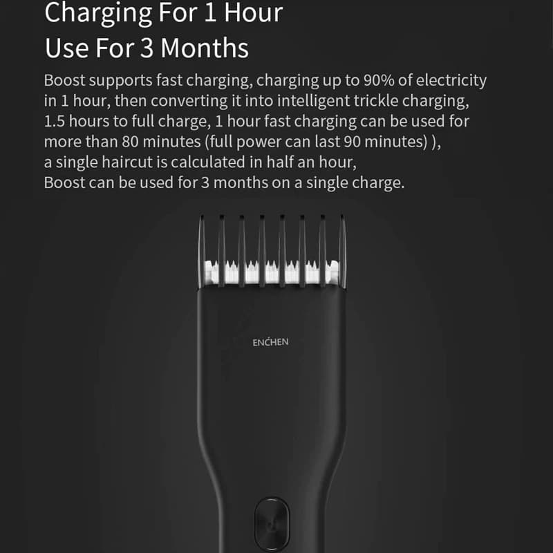ماشین اصلاح چندکاره شیائومی Xiaomi Enchen Boost Hair Clipper — تصویر ۶