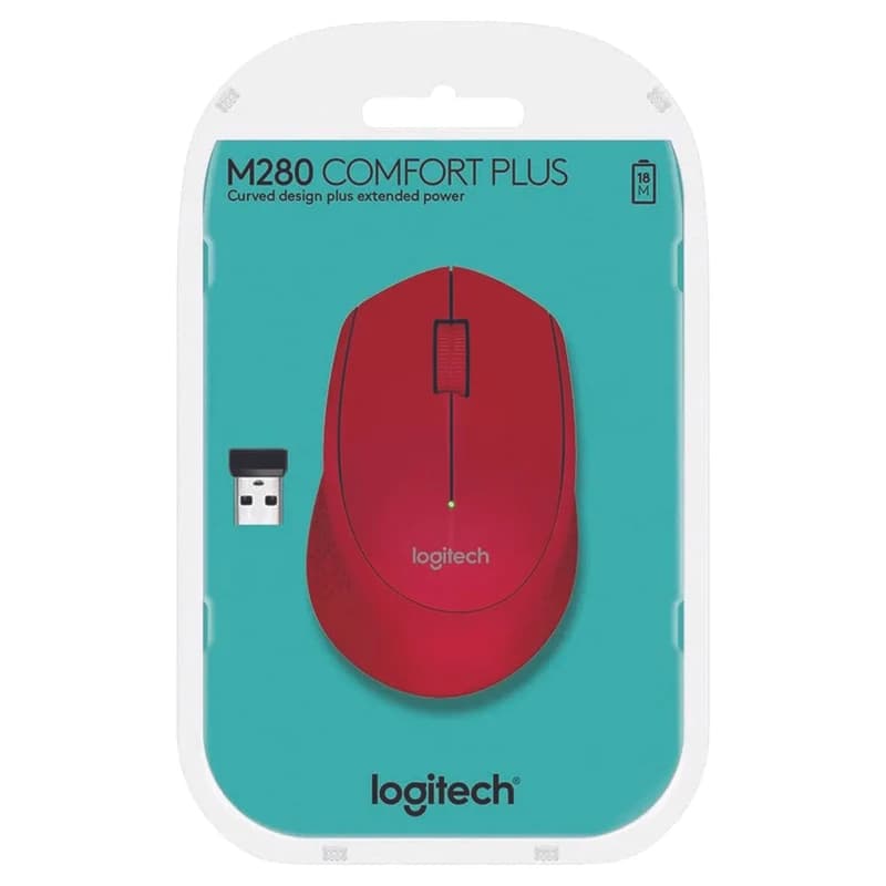 ماوس لاجیتک مدل M280 Comfort Plus بی سیم — تصویر ۲