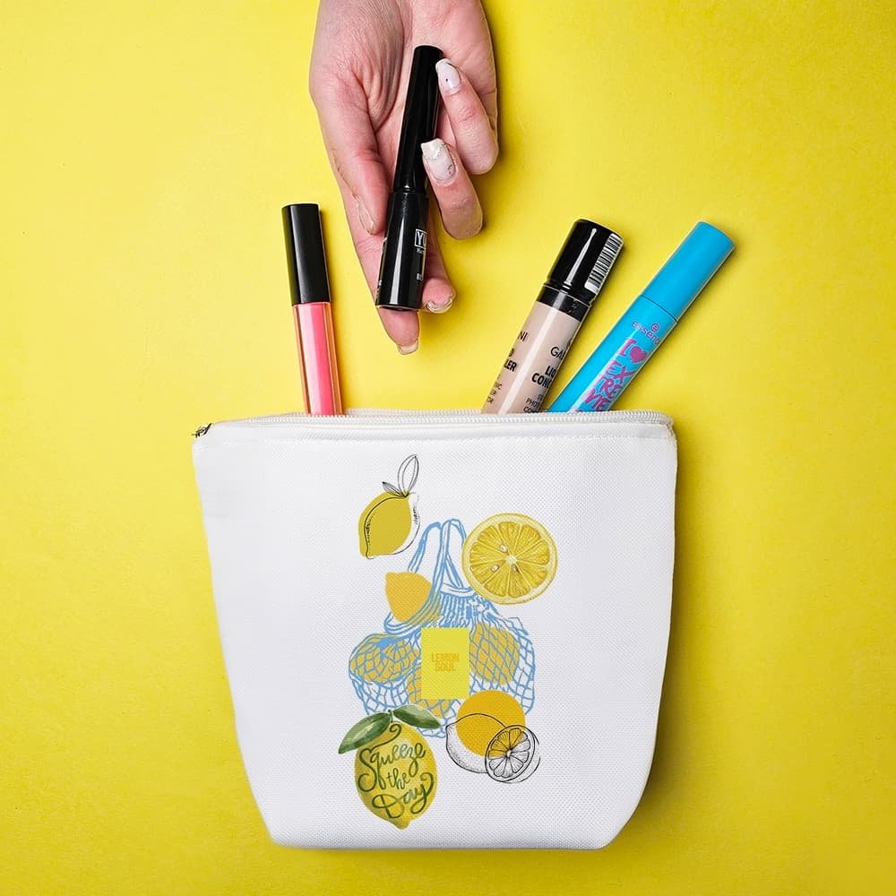 کیف لوازم آرایش لیمو (Lemon) — تصویر ۴