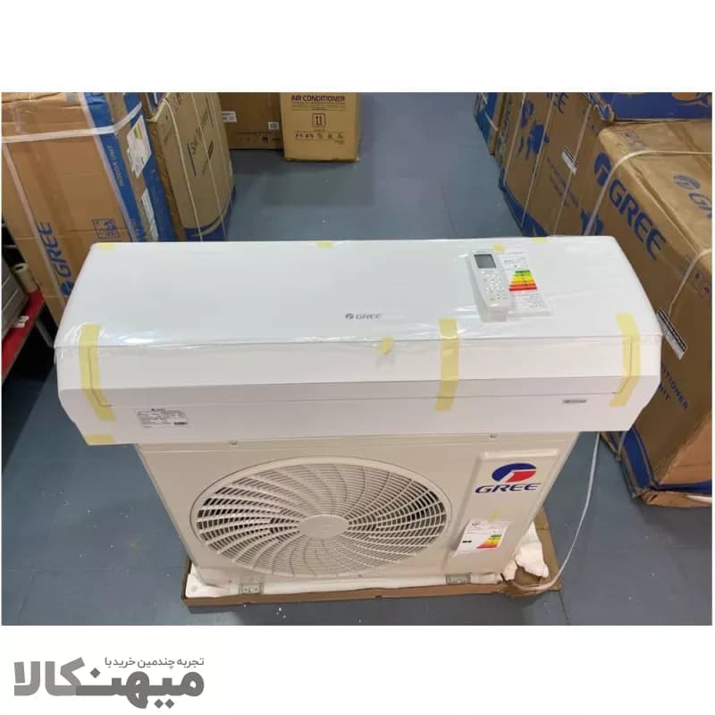 کولر گازی اسپلیت گری 30000 گاز R410A مدل GWH30AGEXH — تصویر ۲