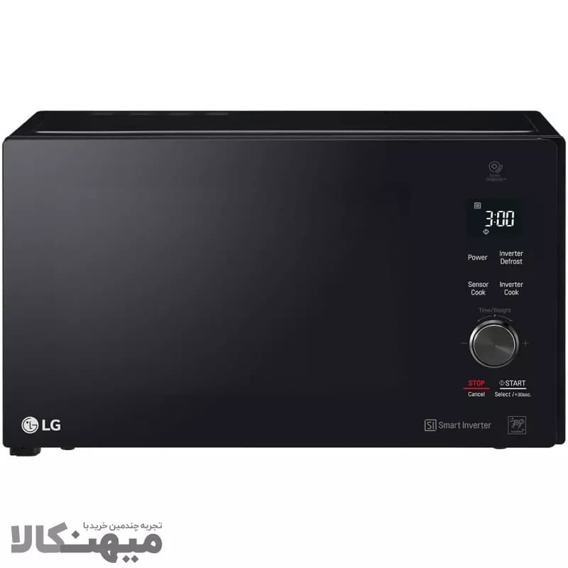مایکروویو ال جی 42 لیتری 1200 وات نئوشف مدل MH8265DIS رنگ مشکی