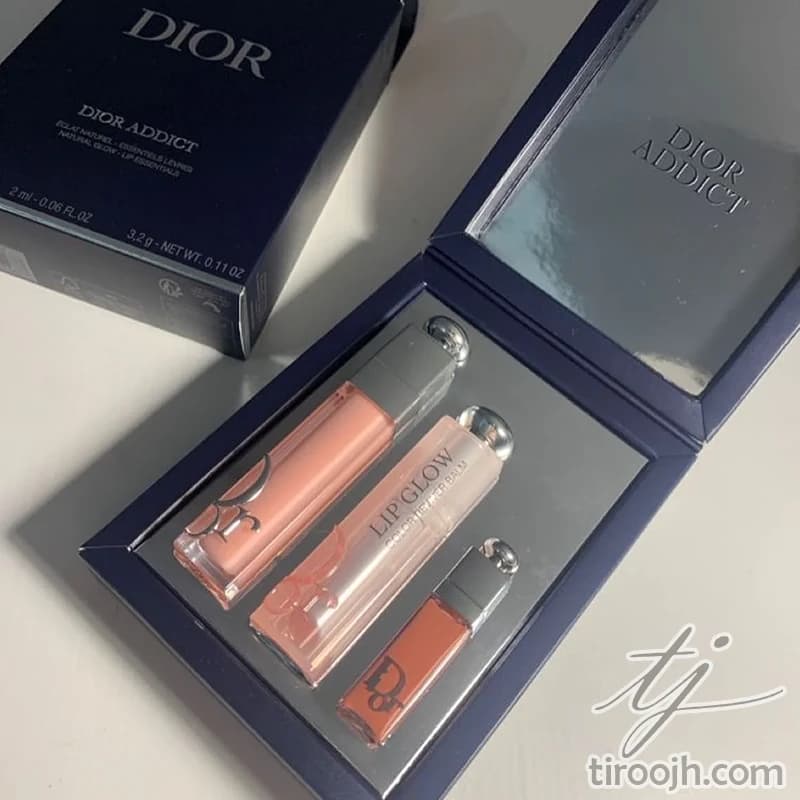 ست رژ لب دیور ادیکت dior addict lip glow set — تصویر ۸
