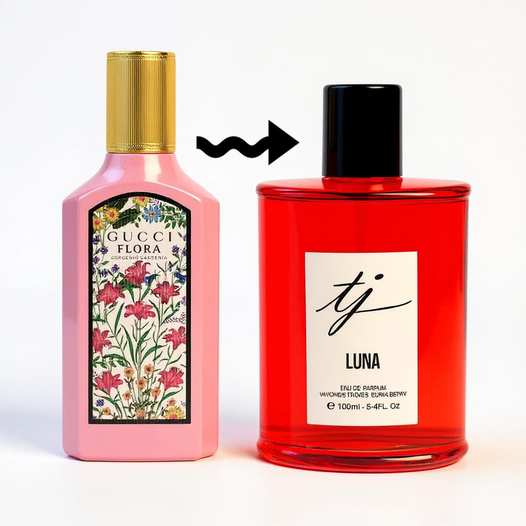 عطر لونا tj رایحه گوچی فلورا زنانه
