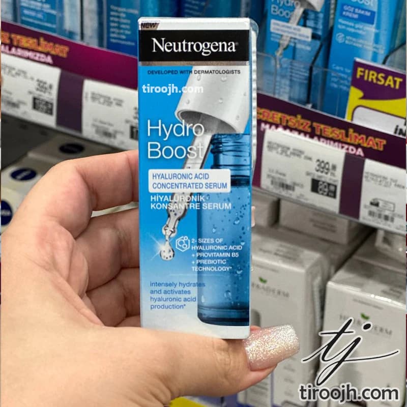 سرم هیالورونیک اسید نوتروژینا hydro boost — تصویر ۳