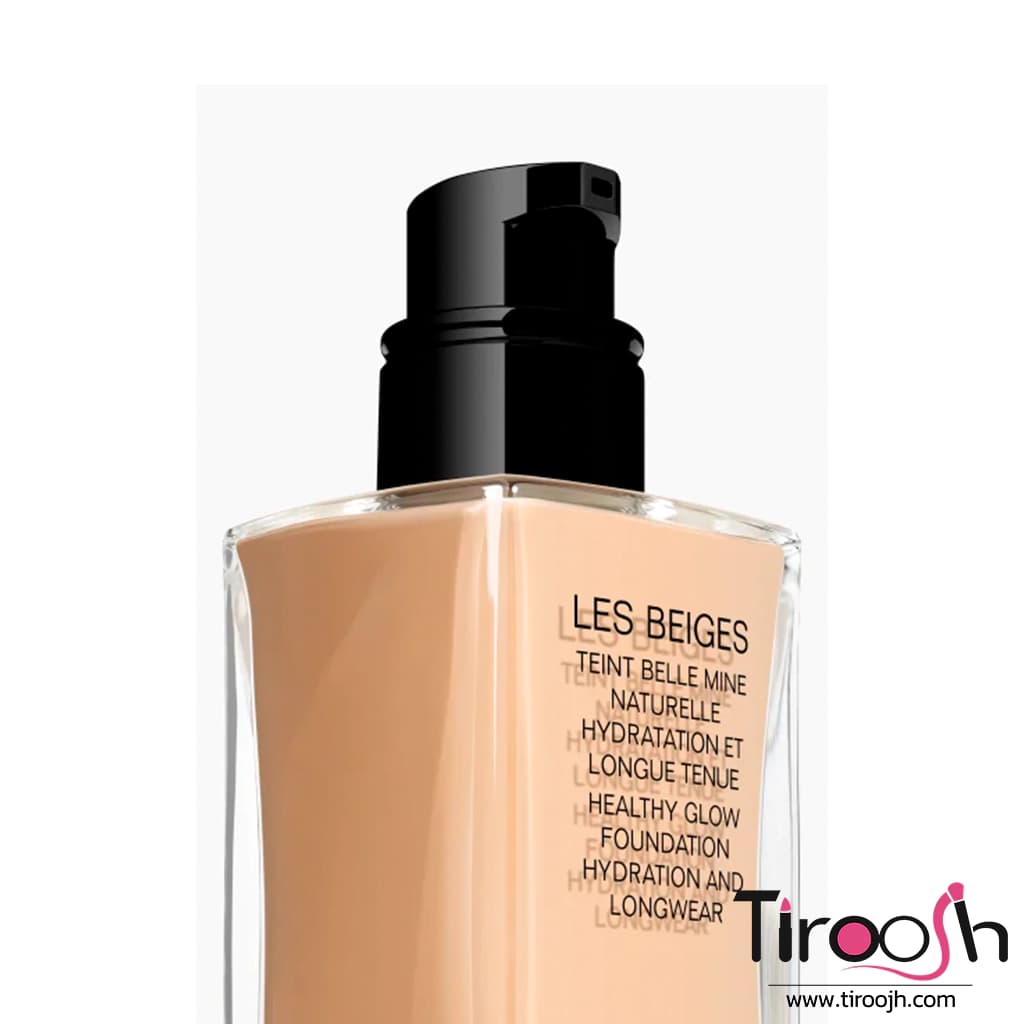 کرم پودر شنل LES BEIGES Healthy Glow Foundation — تصویر ۲