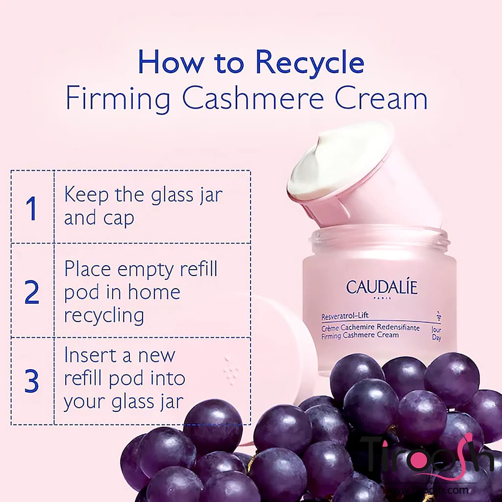 کرم روز لیفتینگ کدلی Resveratrol firming — تصویر ۲
