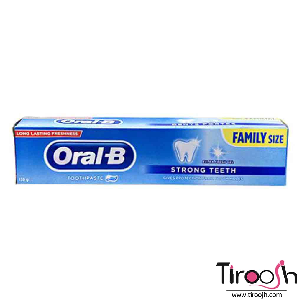 خمیر دندان اورال بی مدل STRONG TEETH FAMILY size — تصویر ۲