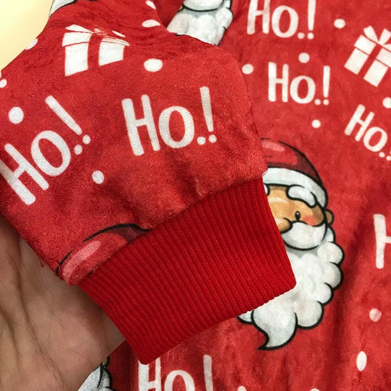 ست بلوز شلوار بابانوئل از سایز 40 تا 60 — تصویر ۳
