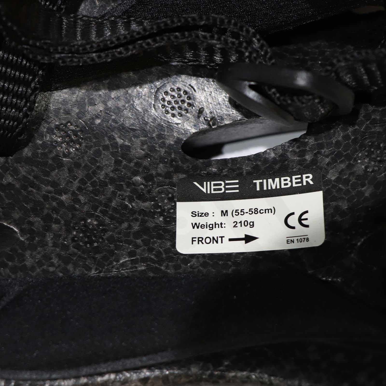 کلاه دوچرخه وایب مدل VIBE TIMBER زرد — تصویر ۶