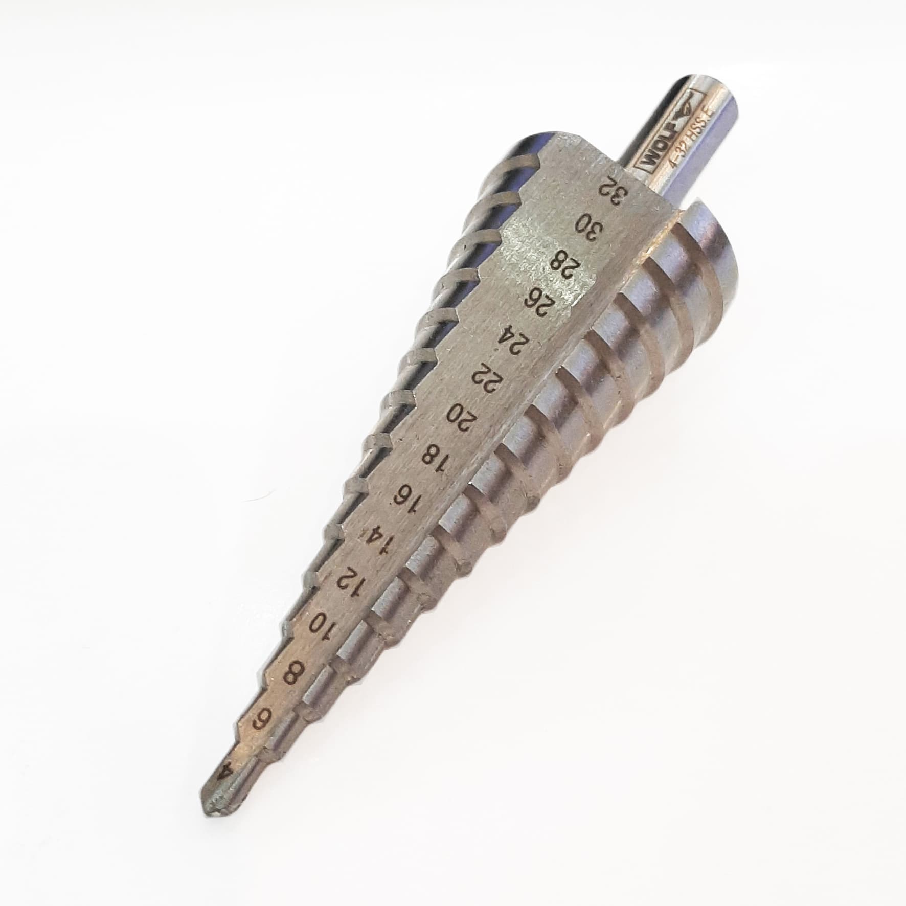 مته ولف مدل کاجی پله ای کد HSS.E سایز 4/32 میلیمتر — تصویر ۲