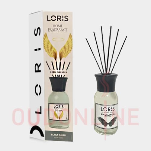 خوشبو کننده هوا لوریس Loris مدل بلک آنجل (ملک سیاه ) Black Angel حجم 100 میلی لیتر