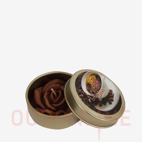 شمع معطر قوطی فلزی مدل کافی ( قهوه )