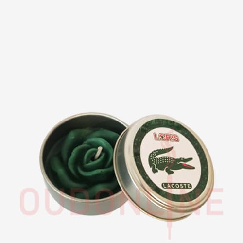 شمع معطر قوطی فلزی مدل لاکوست ( لاگوست )