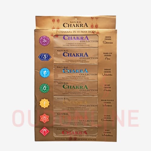 عود خوشبو کننده شاخه ای آ اِس AS مدل سون چاکرا (هفت چاکرا) Seven chakra