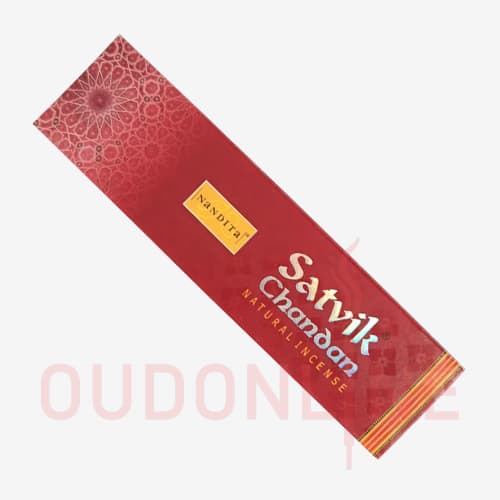 عود خوشبو کننده شاخه ای ناندیتا Nandita مدل ساتویک چاندان satvik chandan