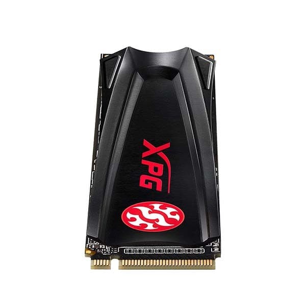 اس اس دی اینترنال 256 گیگابایت ای دیتا XPG GAMMIX S5 به همراه heatsink — تصویر ۳