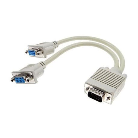 مبدل تبدیل 1 به 2 پورت VGA مدل GREAT