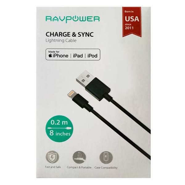کابل شارژ USB به Lightning راوپاور مدل RP-CB029 — تصویر ۳