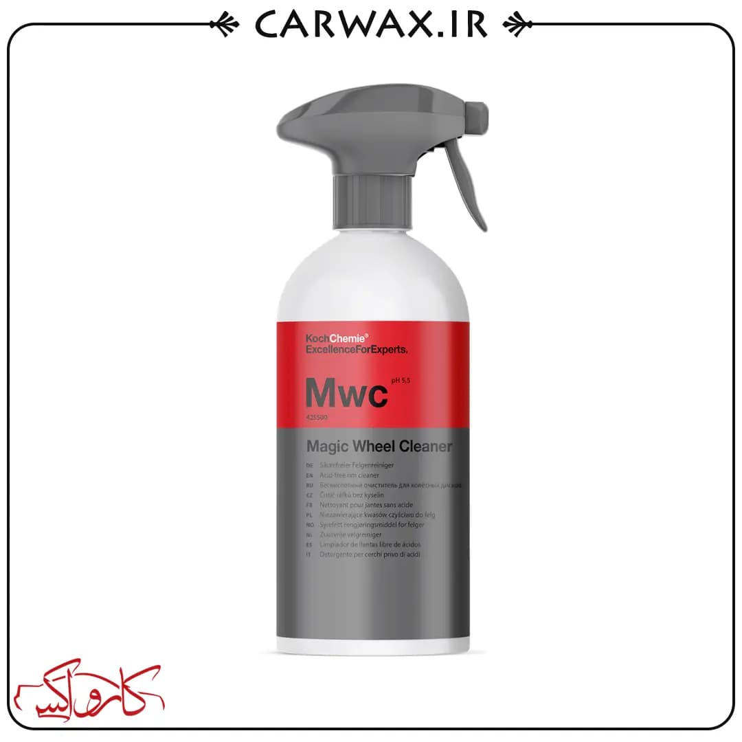 اسپری رینگ شوی 500 میلی لیتری خودرو کوکمی Koch Chemie Mwc Magic Wheel Cleaner 500ml