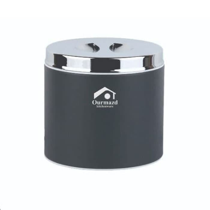 سطل شکر رنگی درب کروم اورمزد کد IGO-008