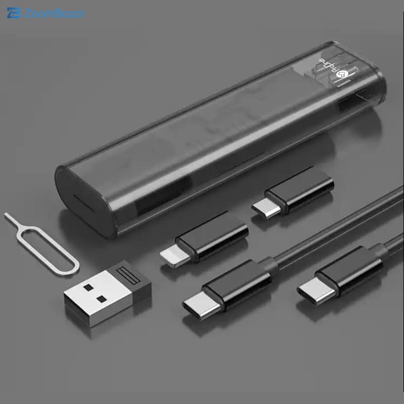 کابل تبدیل USB-C به USB-C / لایتنینگ / USB / microUSB پرووان مدل PCK003 طول 0.27 متر — تصویر ۳