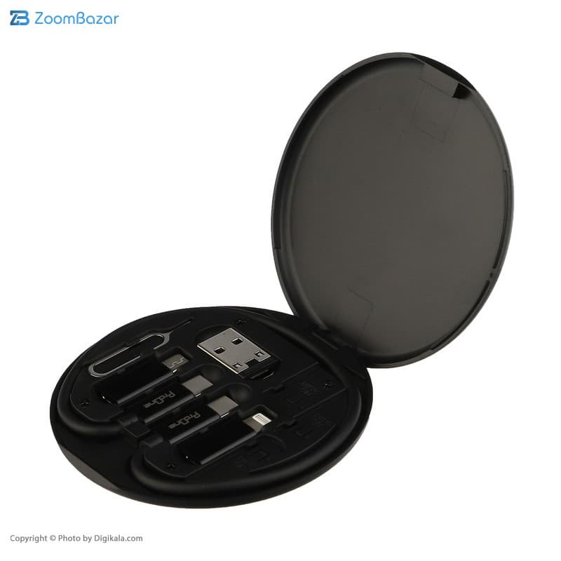 کابل تبدیل USB-C به USB-C / لایتنینگ / USB / micro USB پرووان مدل PCK001 طول 0.29 متر — تصویر ۳