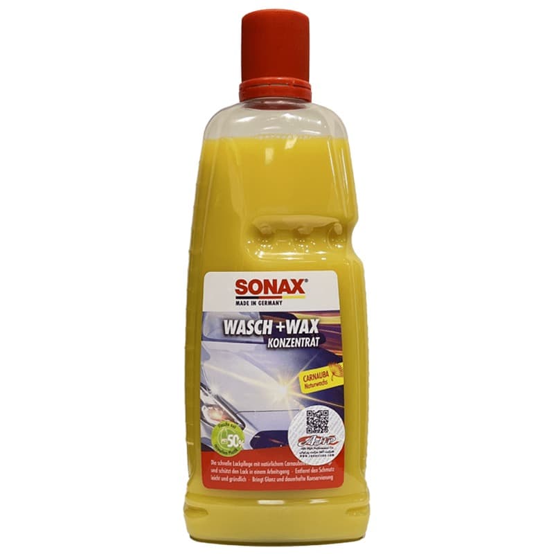 شامپو واکس بدنه خودرو یک لیتر سوناکس Sonax Wash & Wax 1L — تصویر ۲