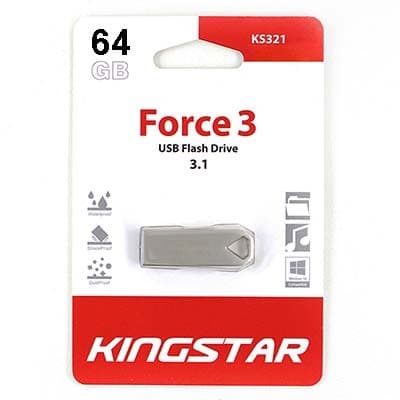فلش مموری کینگ استار مدل KS321 ظرفیت ۶۴ گیگابایت — تصویر ۲
