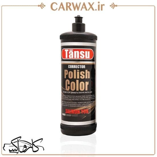 پولیش واکس همرنگ مشکی یک لیتری تانسو Tansu Polish Color Black 1 kg