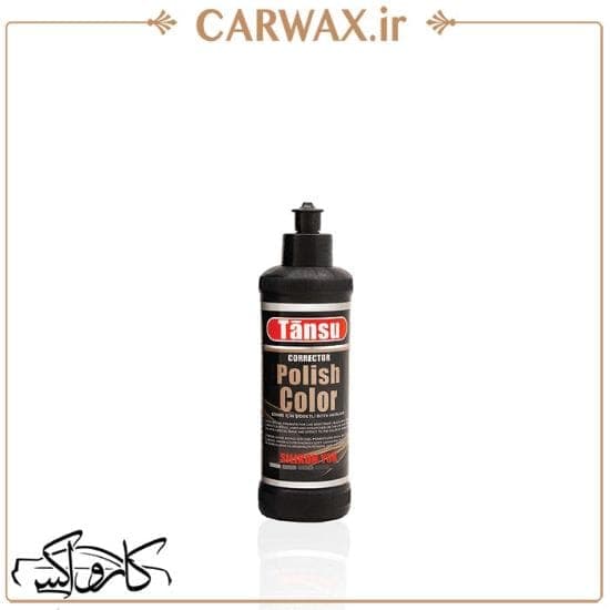 پولیش واکس همرنگ مشکی 250 میلی لیتری تانسو Tansu Polish Color Black 250ml