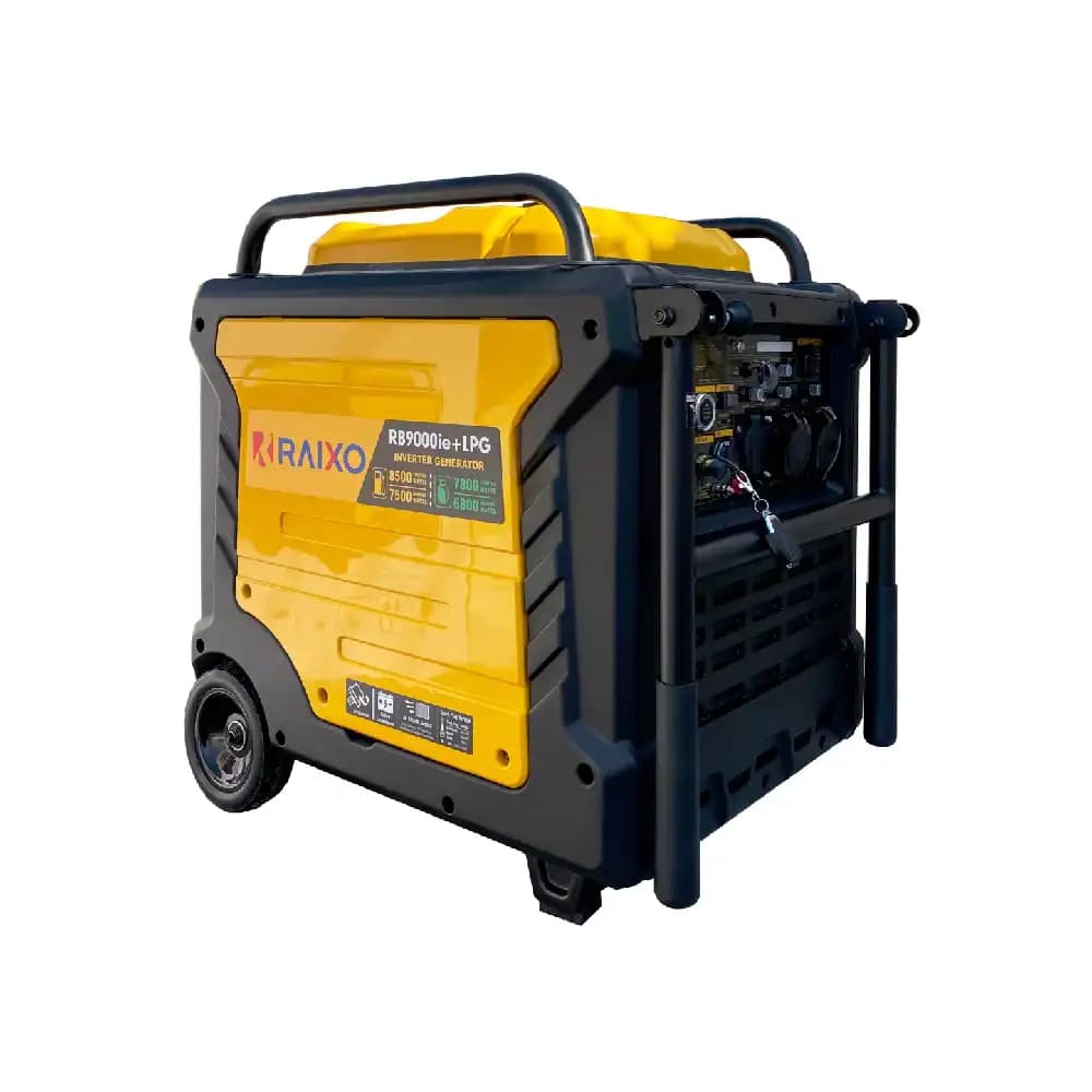 موتور برق دوگانه‌ سوز اینورتر سایلنت ۸.۵ کیلووات راکسیو مدل RB9000ie+LPG
