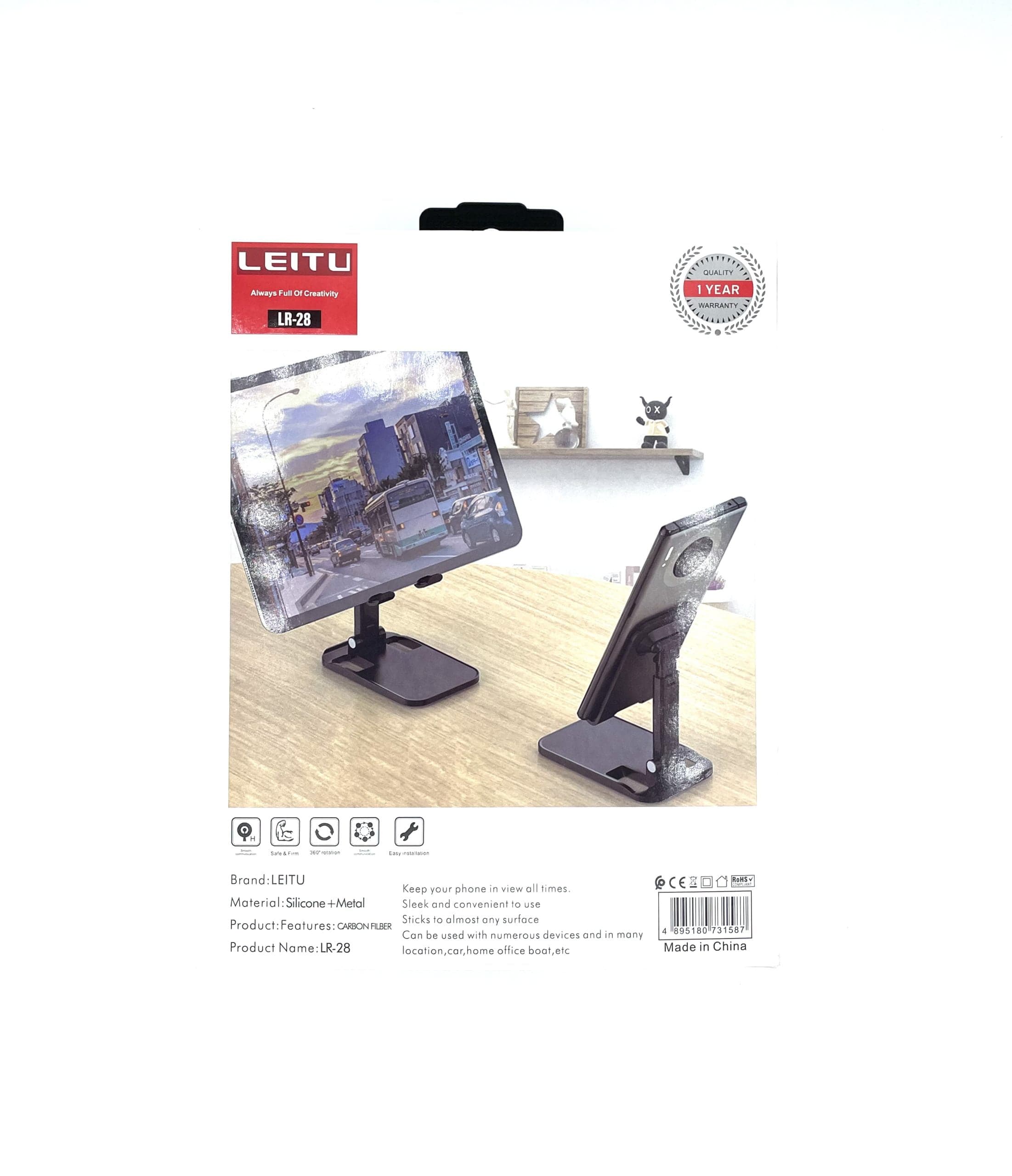 نگهدارنده گوشی موبایل لیتو مدل LR-28 — تصویر ۶